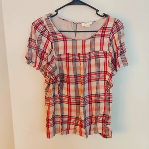 Anthropologie Picnic Blouse